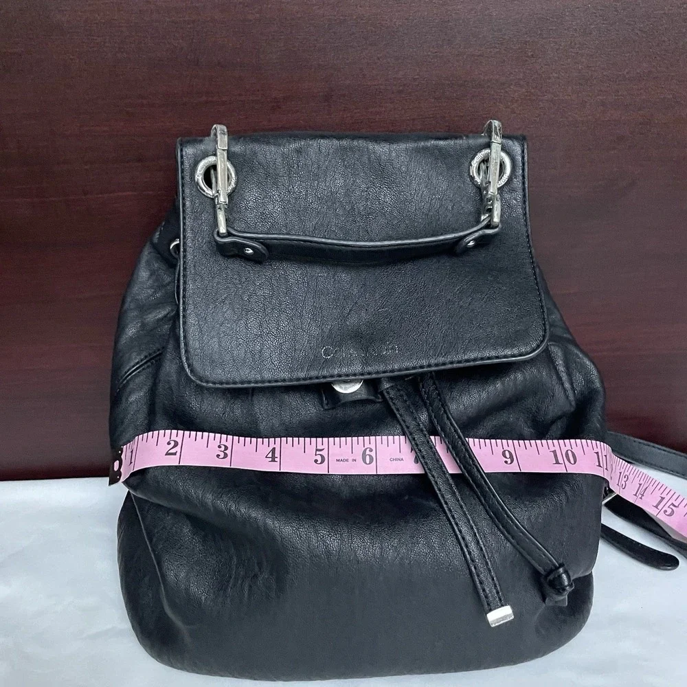 Calvin Klein Cute Black Backpack Women Top‎ Handle shoulder Bag